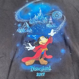 Disneyland 2017 zip up sweater
